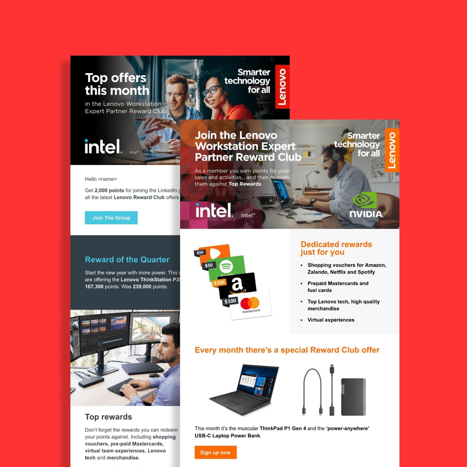 Lenovo Partner Portal and Marketing Asset Builder